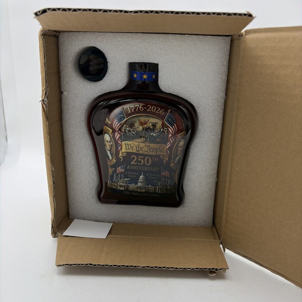 2026 250Th Anniversary Edition Whiskey Bottle We The People Whiskey Bottle